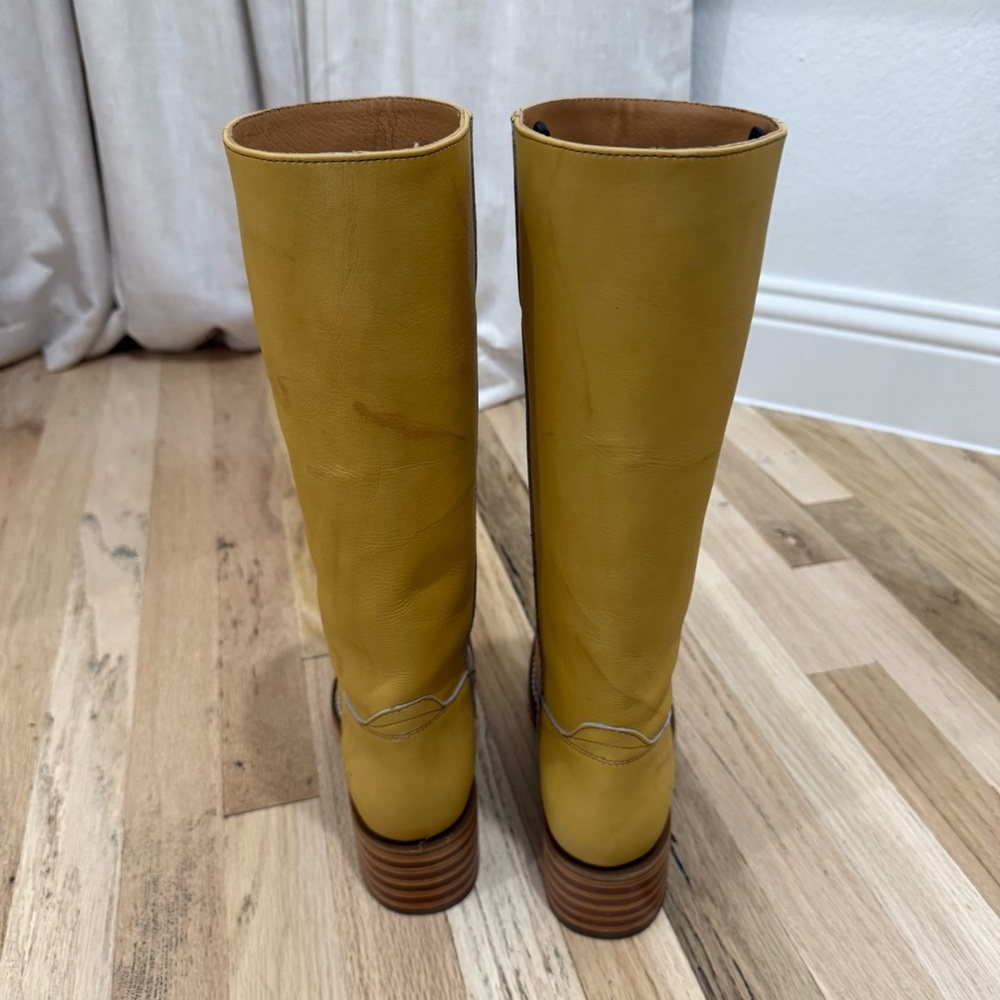 Frye Campus 14L Boots Banana - Picture 8 of 10